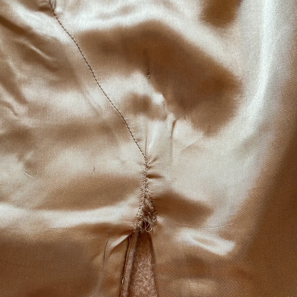 Vintage Contaire by Louis Feraud Wool Trench Coat 14 - Picture 11 of 11